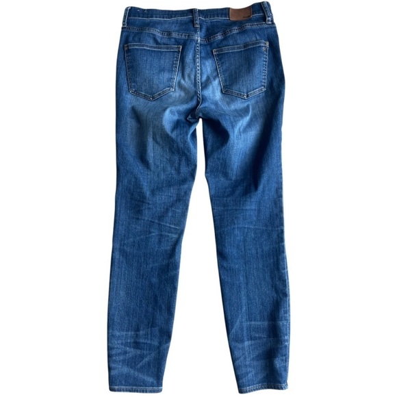 Madewell High Riser Skinny Jeans Women’s Size 29 Classic Blue Denim - Picture 6 of 9